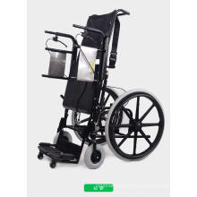 Topmedi Rehabilitation Therapy Supplies Manual Standing Wheelchairs for Paraplegia